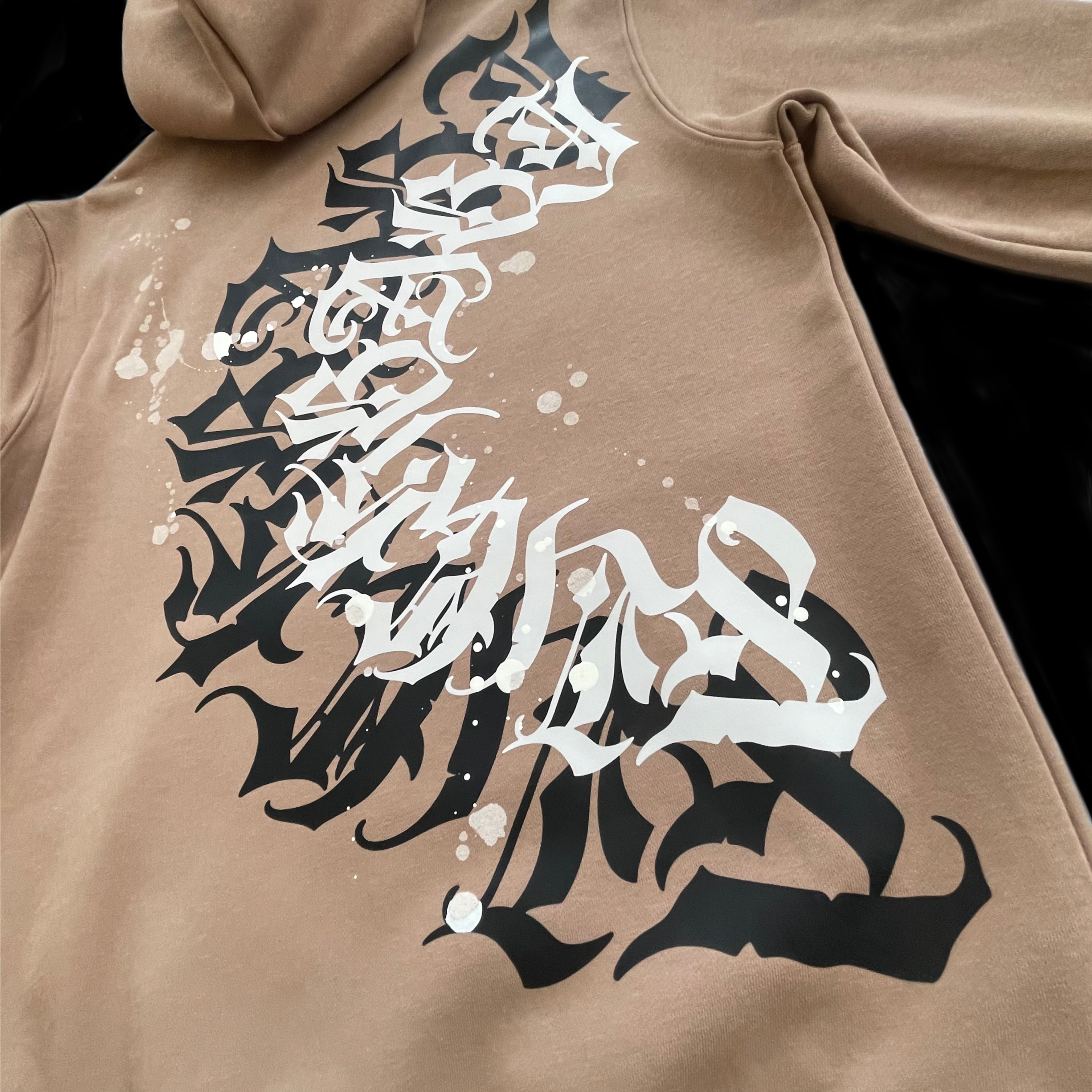 Poleron Hoodie modelo MANDALA color kaki