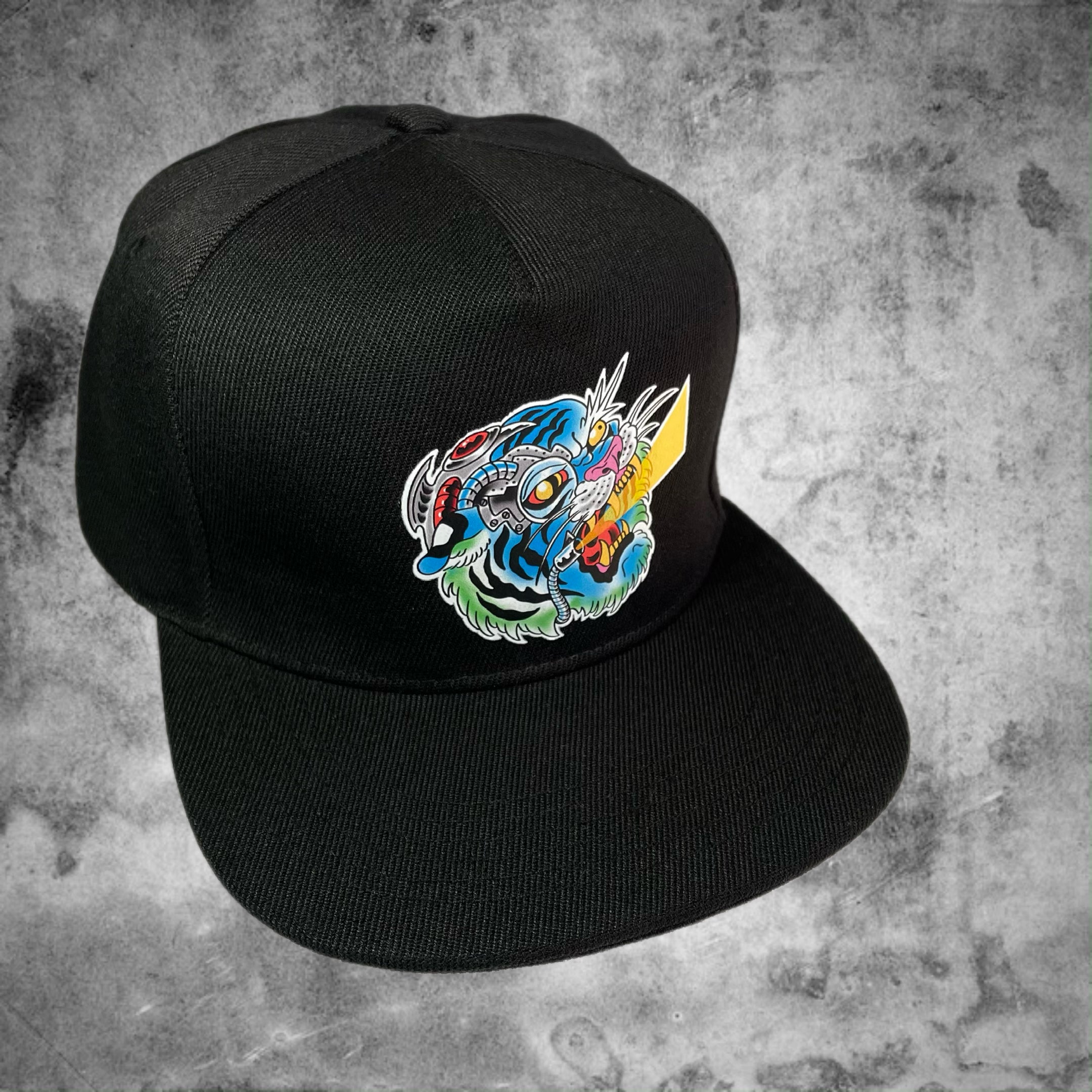 Gorra Jockey CYBORG TIGER - Negro