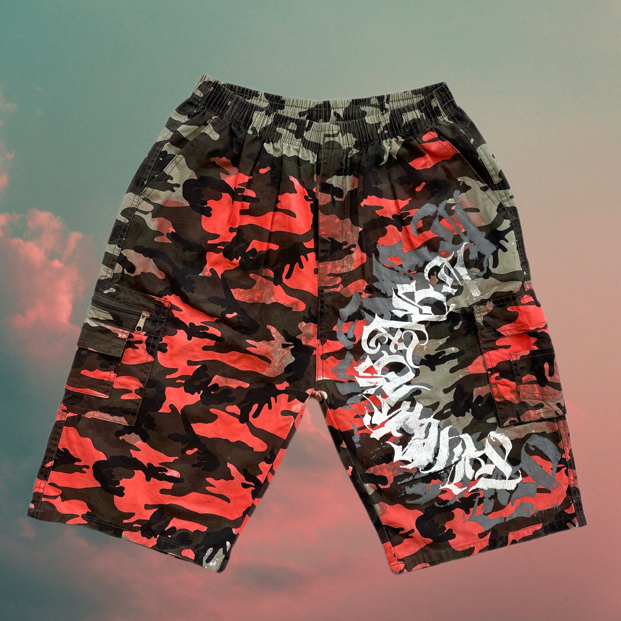 Bermuda Short, MILITAR PUNK - STREET Diseño único