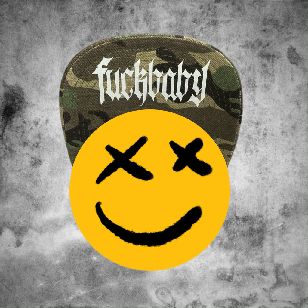 Gorra Jockey CYBORG TIGER - Negro visera camuflada