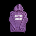 Poleron Hoodie ALL YOU NEED - Lila