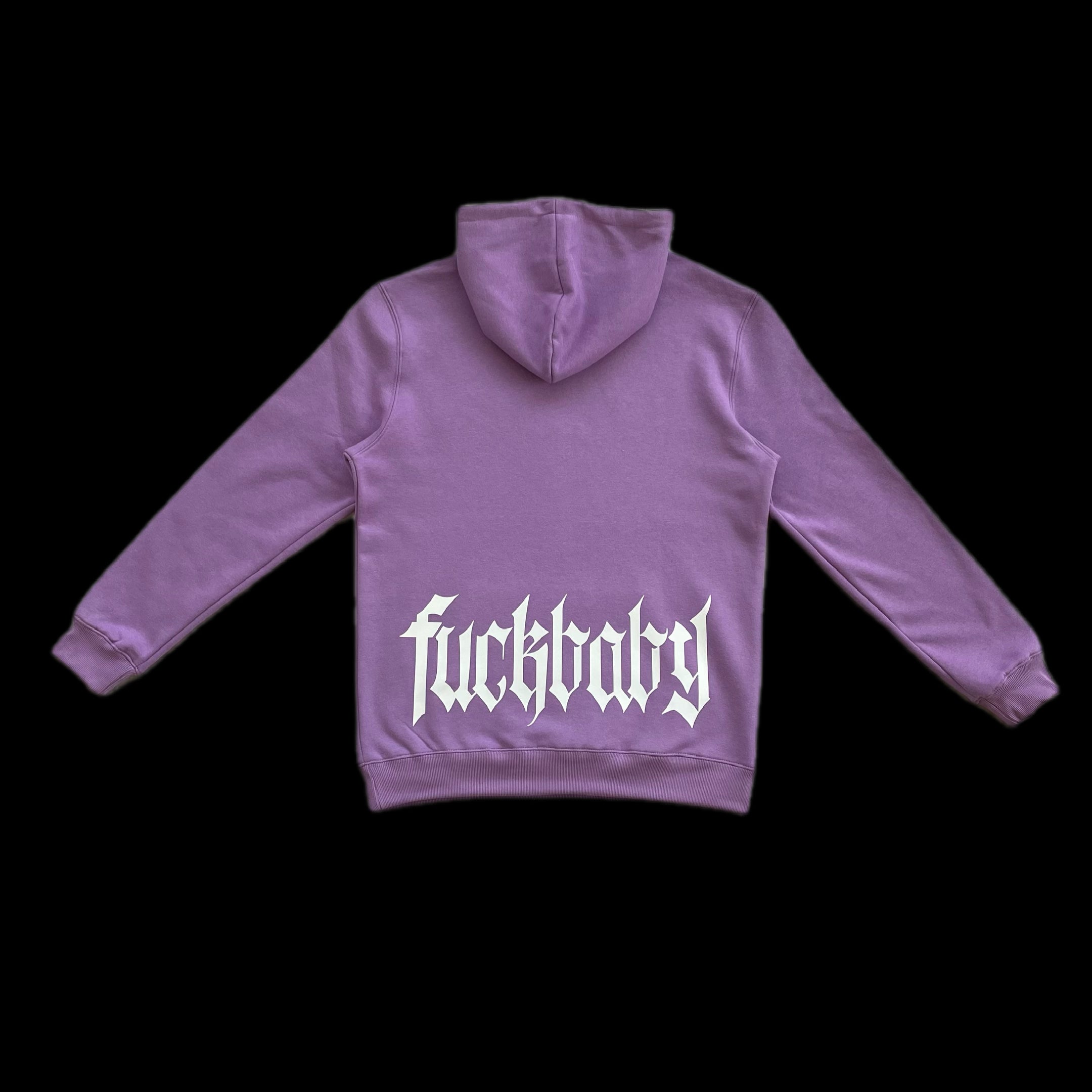 Poleron Hoodie modelo ALL YOU NEED color lila