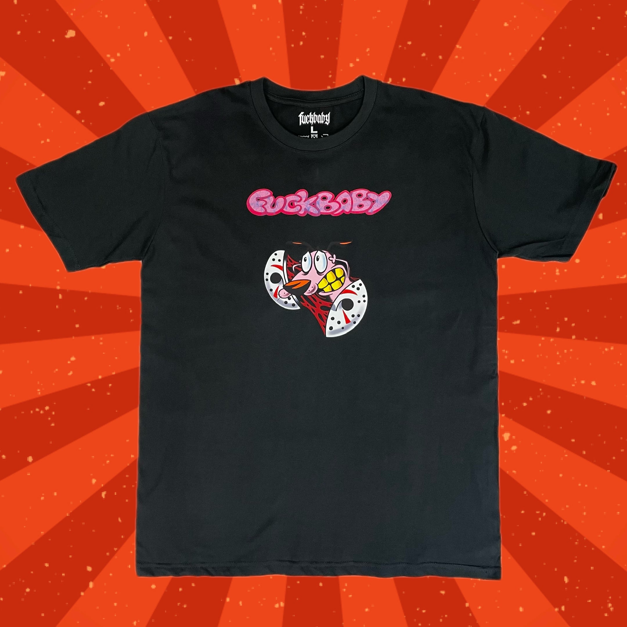 Polera algodón, modelo FEAR  color gris acero