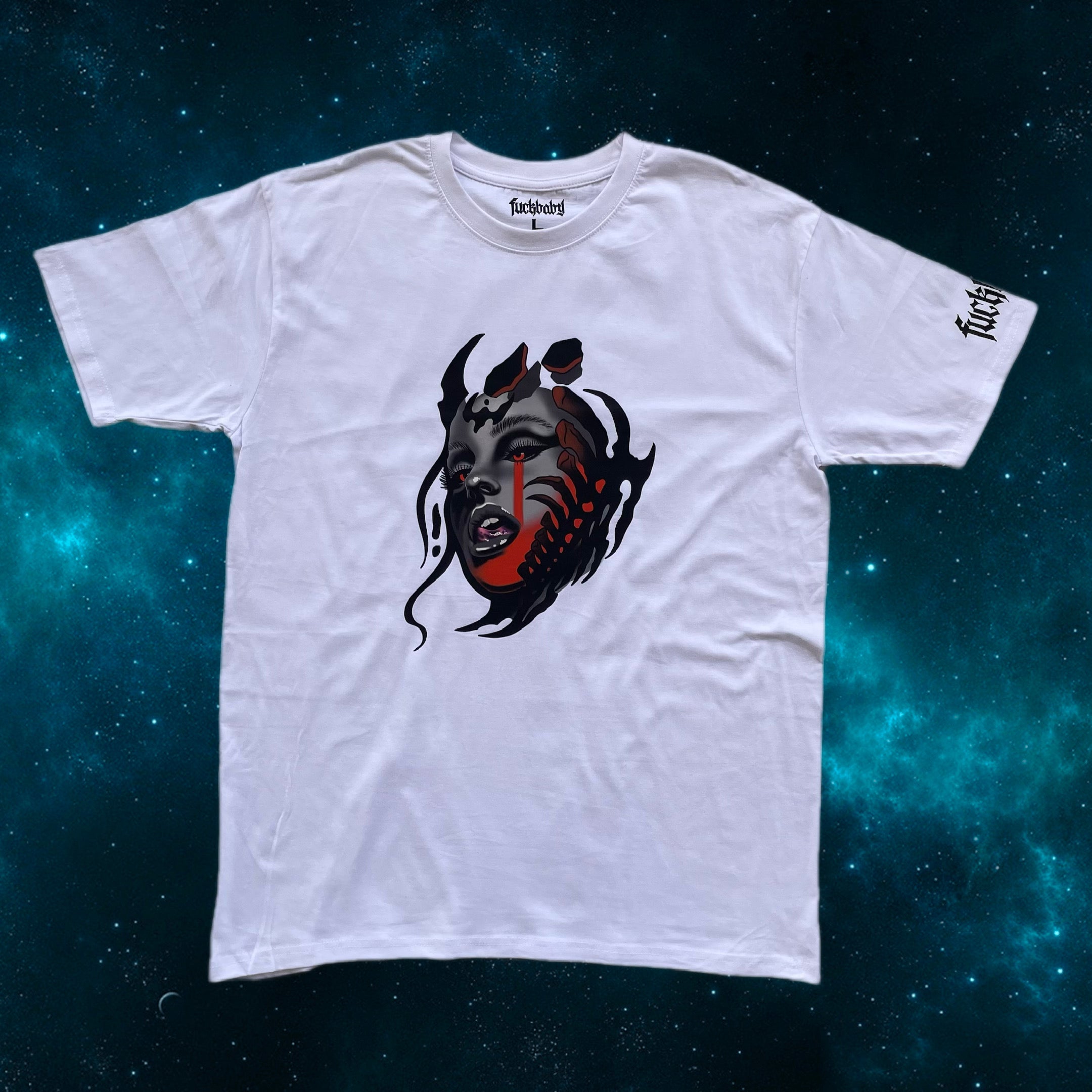 Polera SPACE GIRL - Blanca