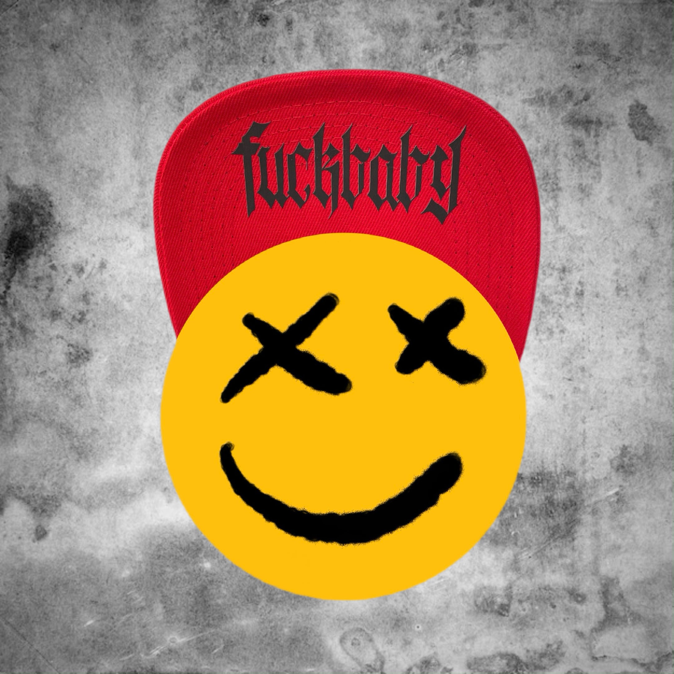 Gorra Jockey CYBORG DEVIL - Negro visera roja