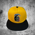 Gorra Jockey LA PARKA - Amarillo visera negra