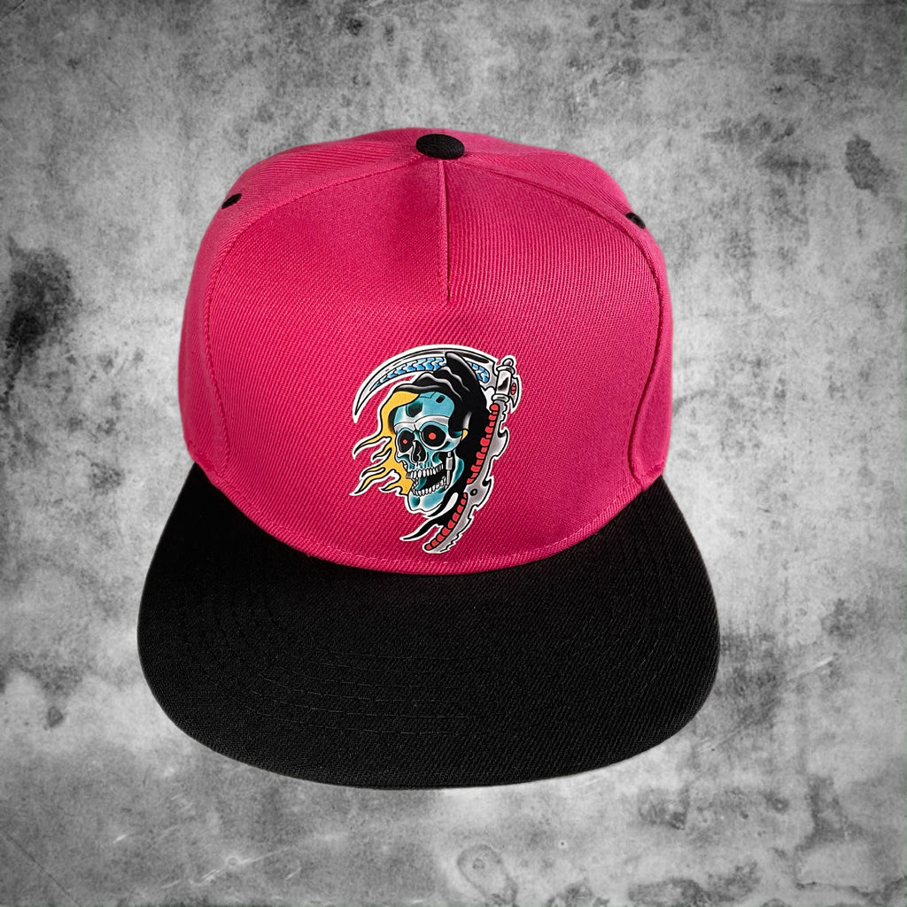 Gorra Jockey TERMINATOR - Rosado visera negra