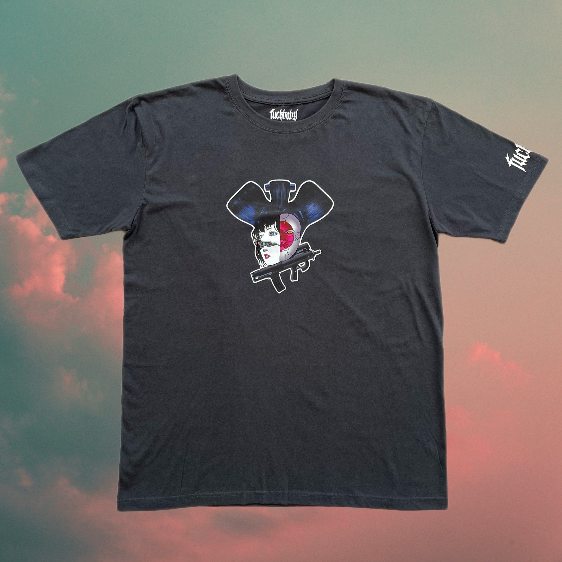 Polera GHOST - Gris acero