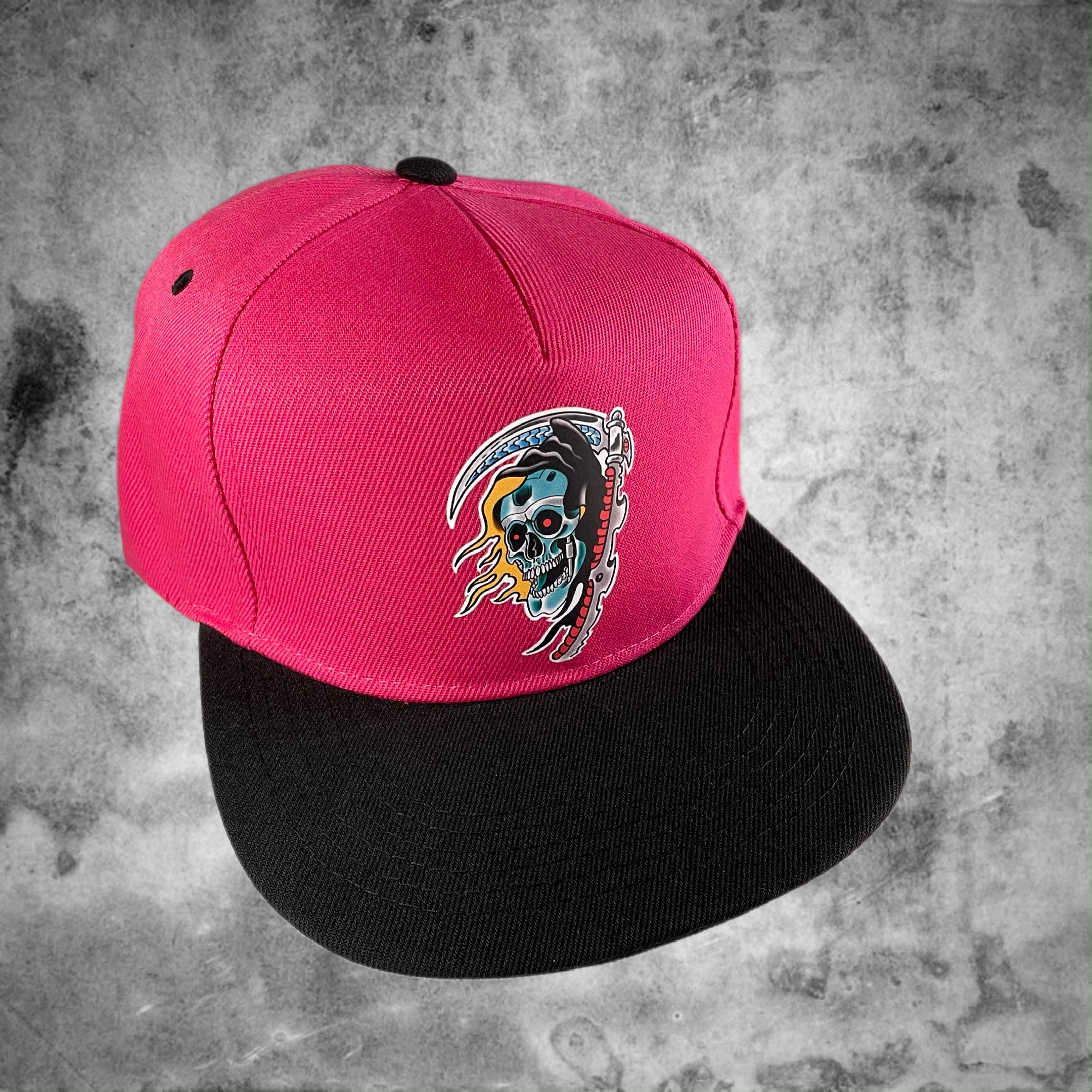 Gorra Jockey TERMINATOR - Rosado visera negra