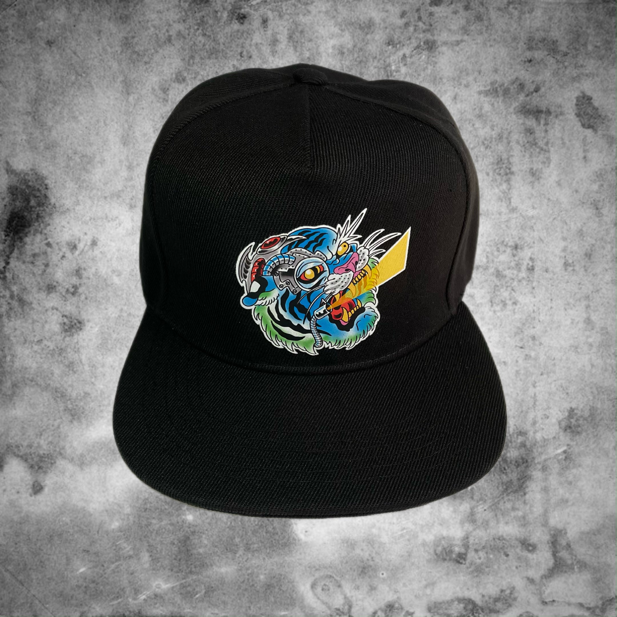 Gorra Jockey CYBORG TIGER - Negro