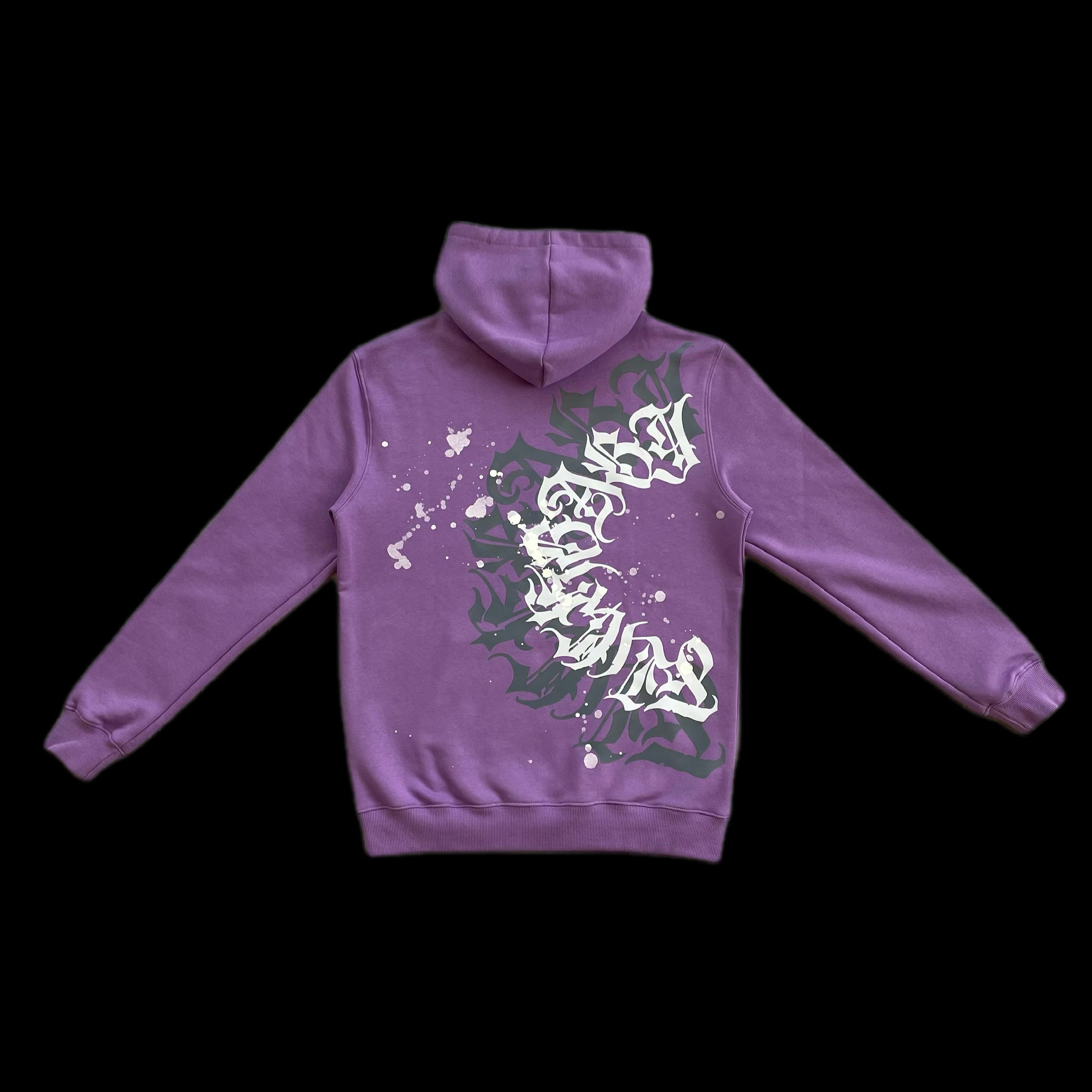 Poleron Hoddie modelo MANDALA color lila