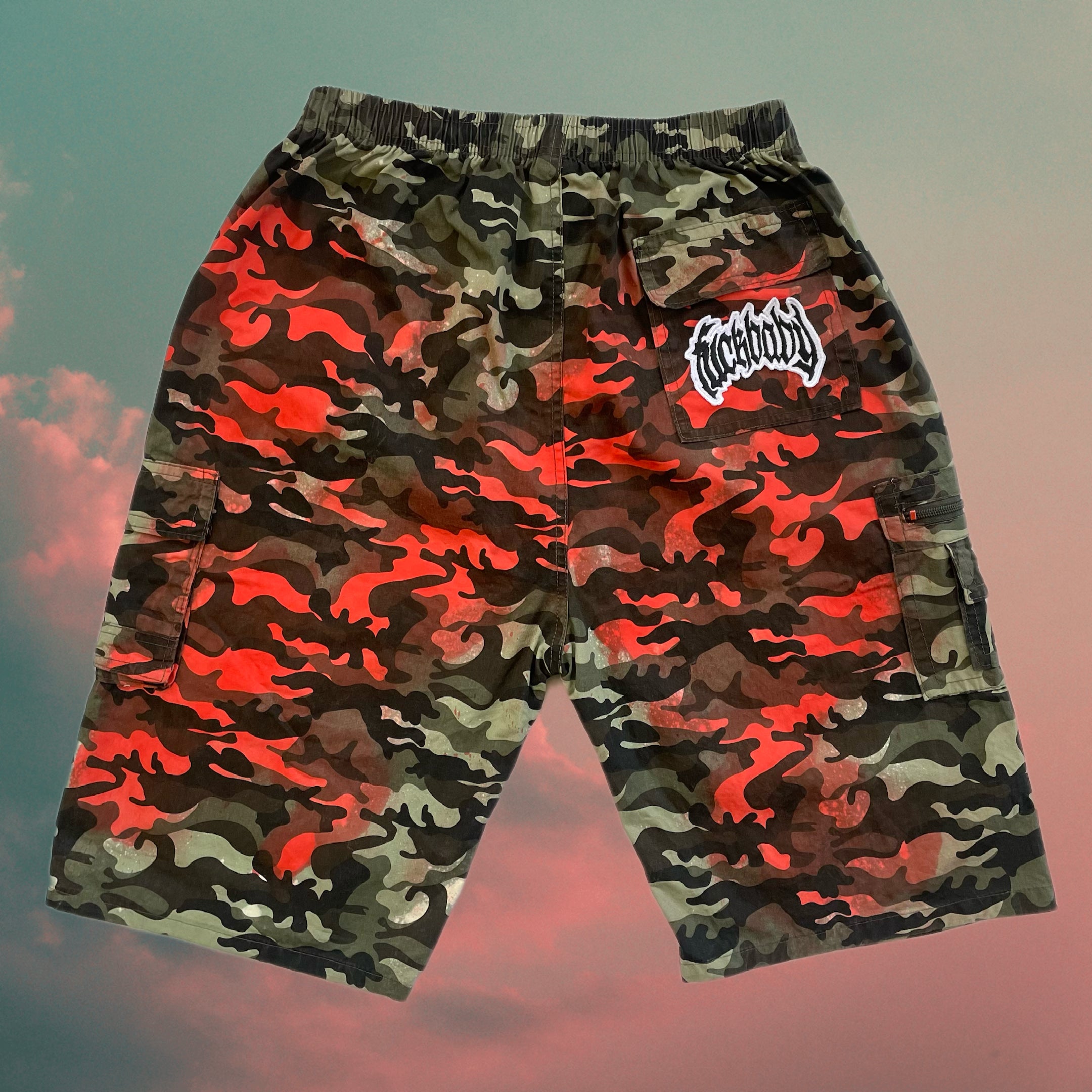 Bermuda Short, modelo MILITAR PUNK -  FREE diseño único